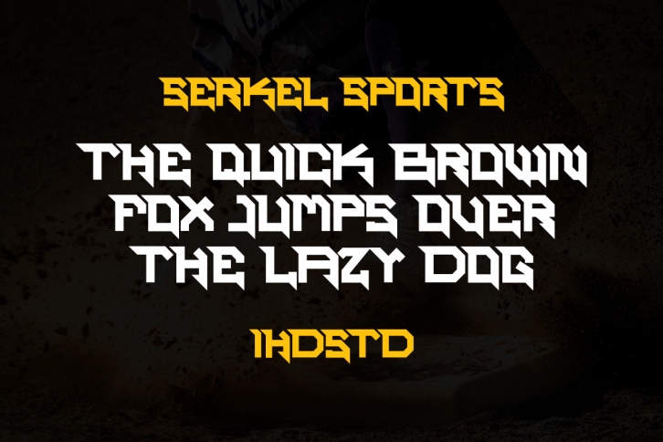 Serkel Sports Font Download
