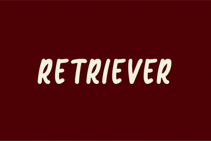 Retriever Font Download