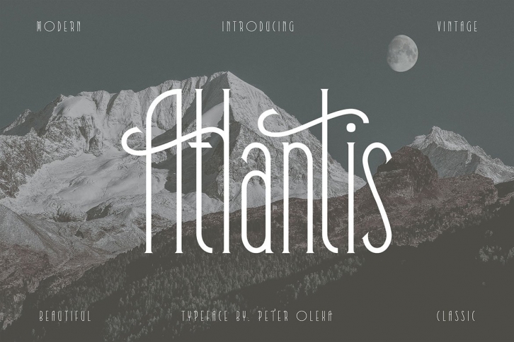 Atlantis Serif Condensed Font Download