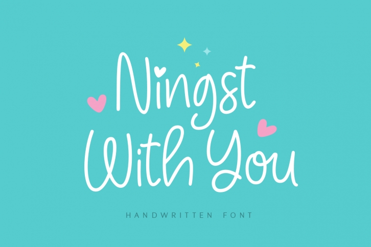 Ningst with You Font Download