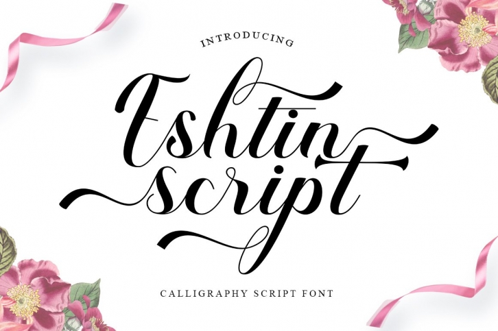 Eshtin Script Font Download
