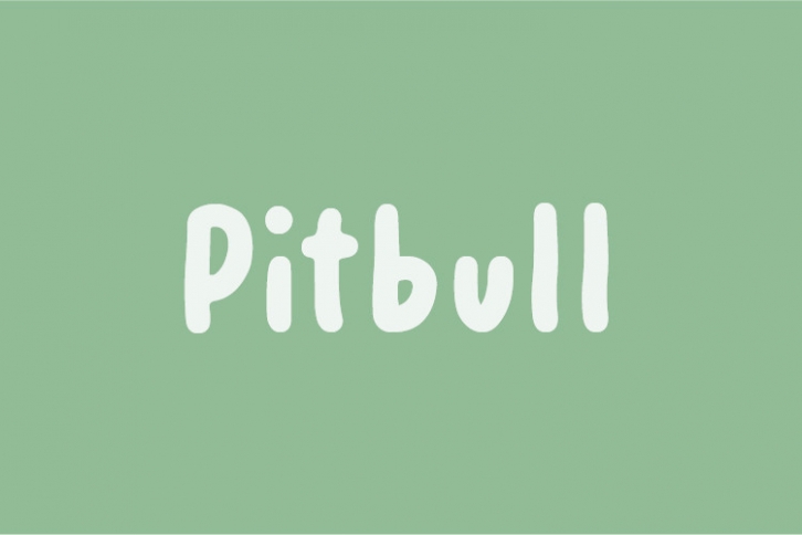 Pitbull Font Download