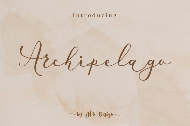 Archipelago International - Christmas Script Font Font Download