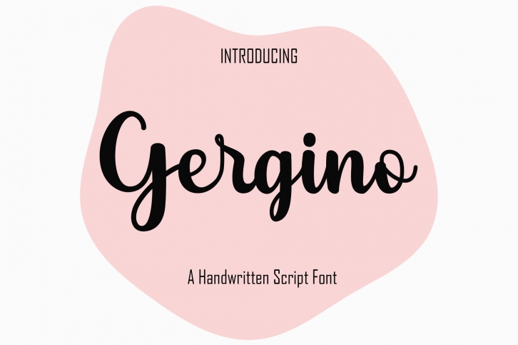 Gergino Font Download