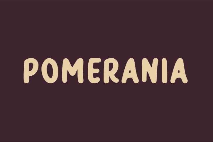 Pomerania Font Download