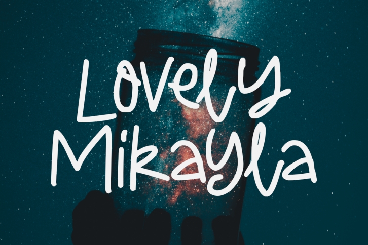 Lovely Mikayla Font Download