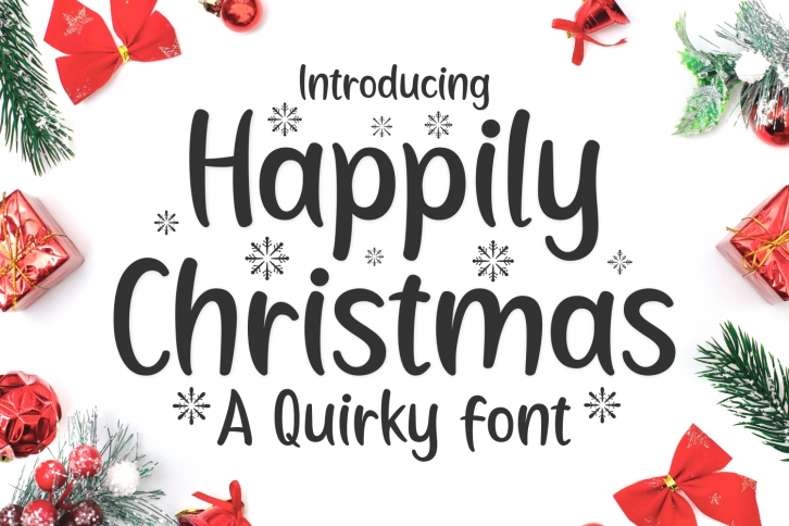 Happily Christmas Font Download