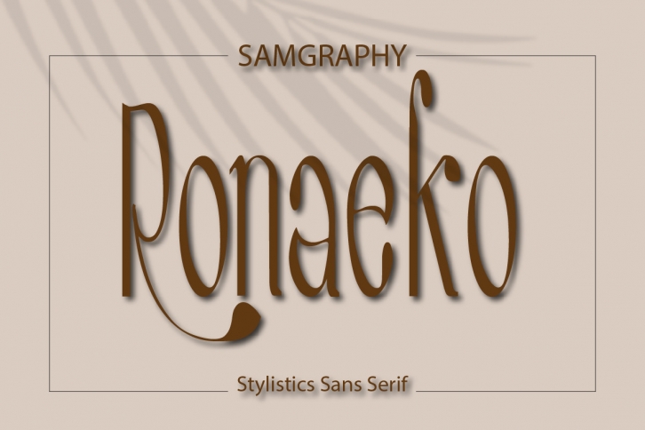 Ronaeko Font Download