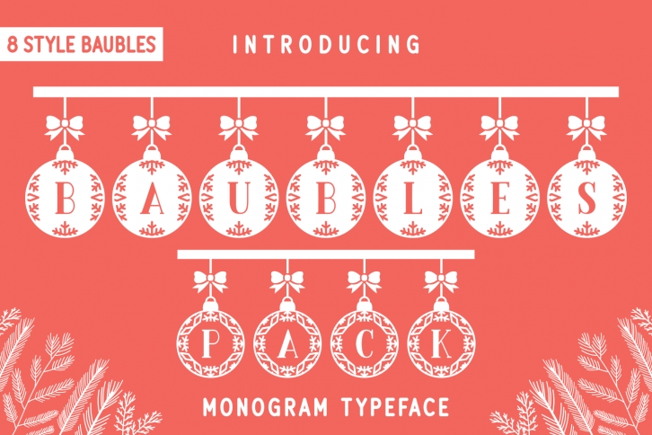 Baubles Pack Font Download