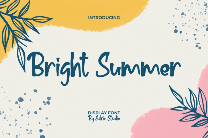 Bright Summer Font Download