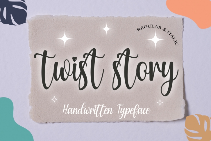Twist Story Font Download
