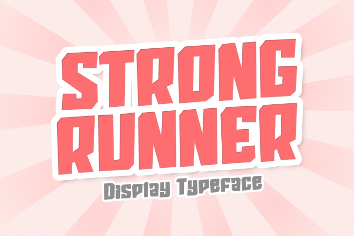 Strong Runner Font Download