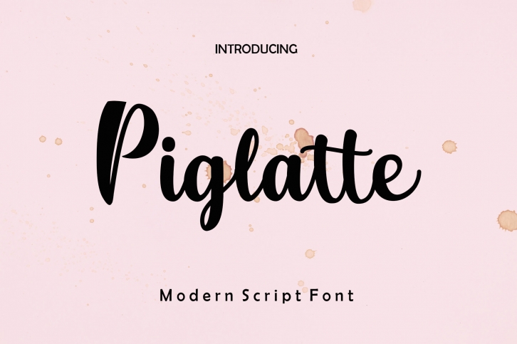 Piglatte Font Download