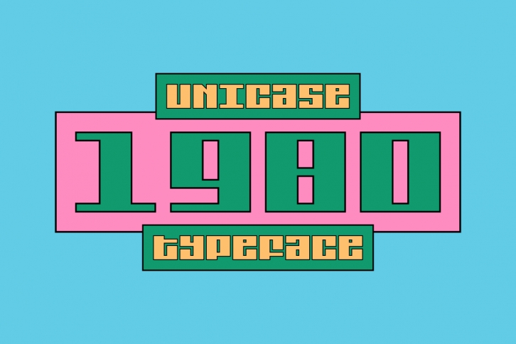 1980 Unicase Font Download