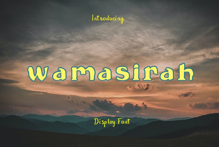Wamasirah Font Download
