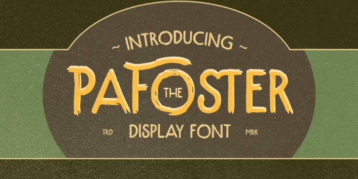 The Pafoster Font Download