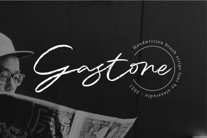 Gastone - Handwritten Script Font Download