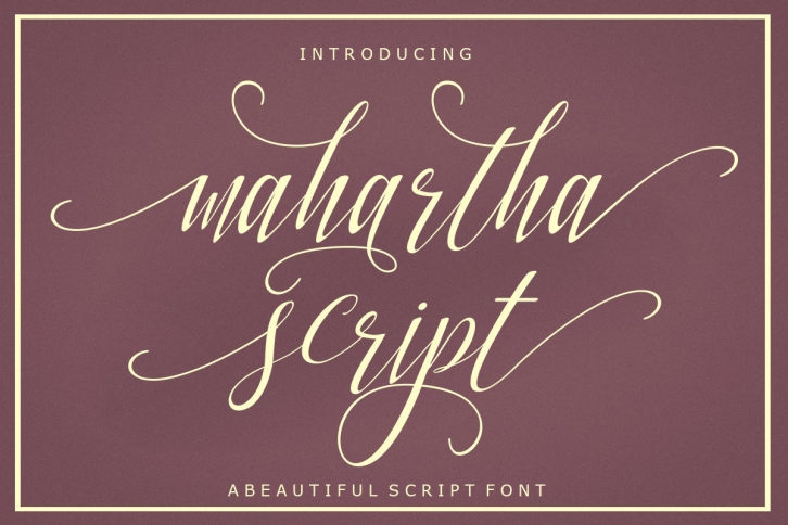 Mahartha Script Font Download