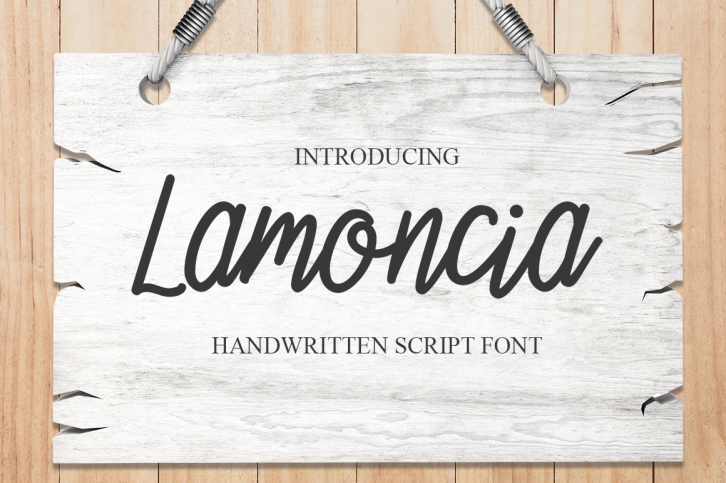 Lamoncia Font Download