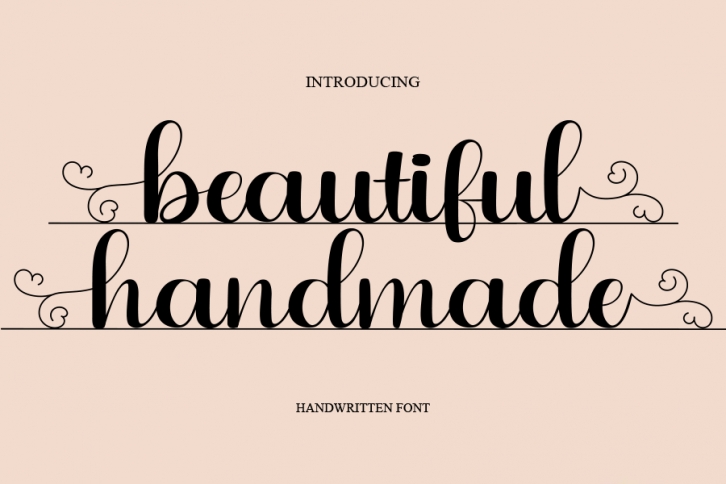 Beautiful Handmade Font Download