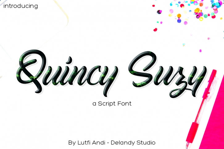 Quincy Suzy Font Download