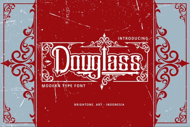 Douglass - blackletter Font Download