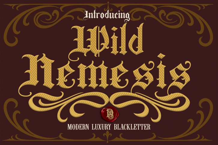 Wild nemesis Font Download