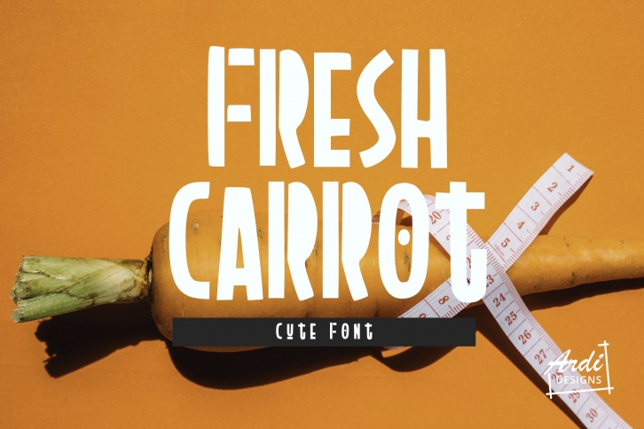 Fresh Carrot Font Download