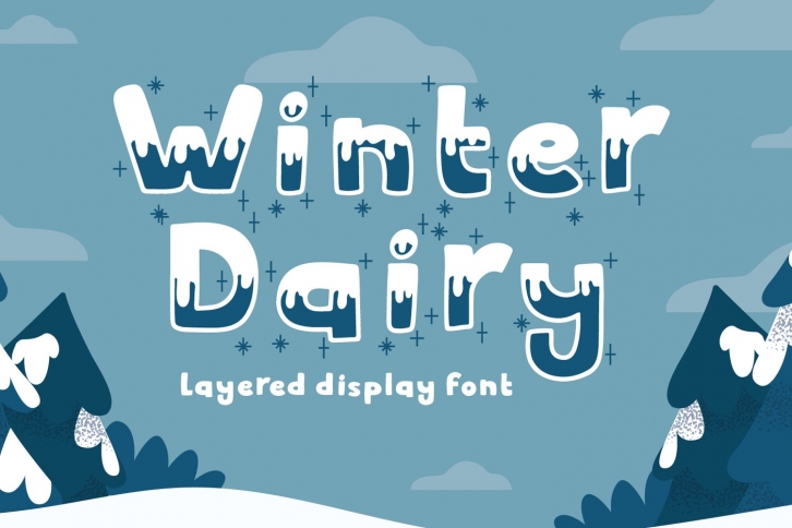 Winter Dairy Font Download