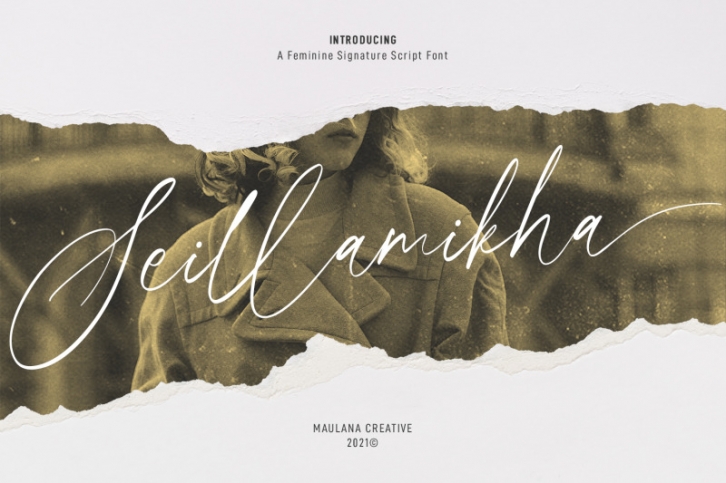 Seillamikha Feminine Script Font Font Download