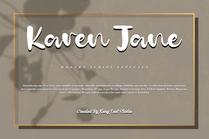 Karen Jane Font Download