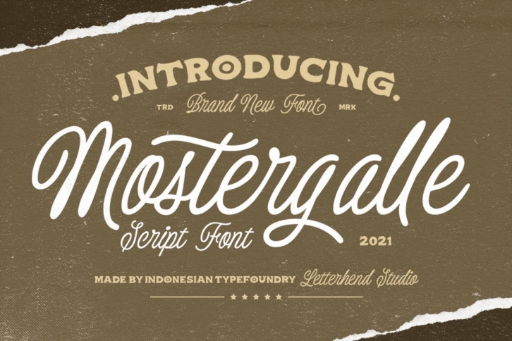 Mostergalle Font Download