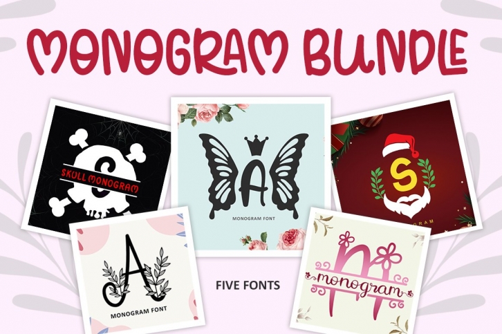 Monogram Bundle Font Download