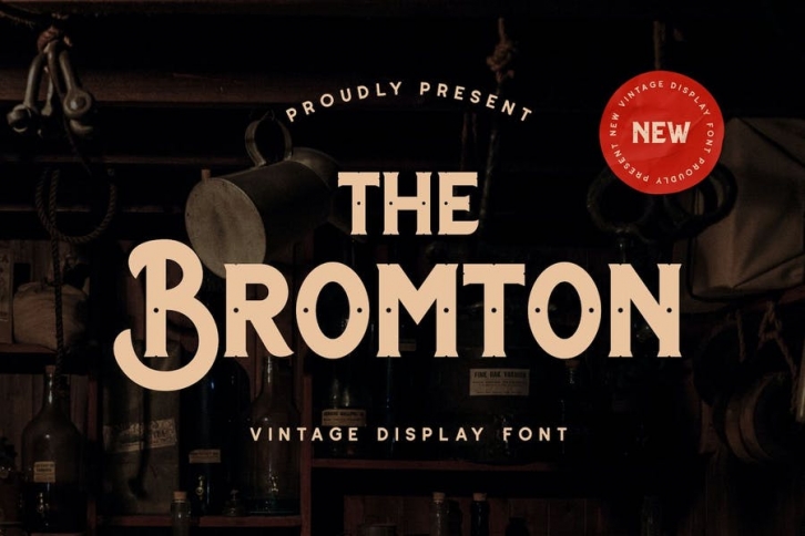 Bromton Font Font Download