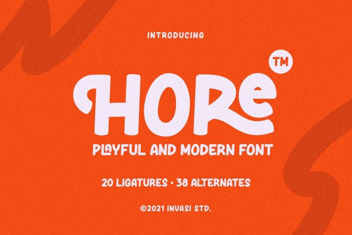 Hore - Playful Font Font Download