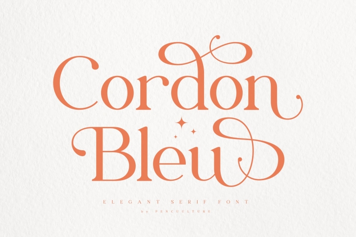 Cordon Bleu Font Download
