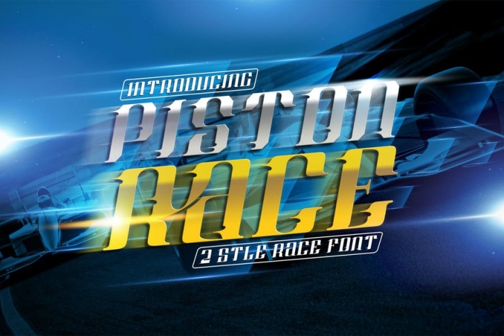 Piston Race Font Download