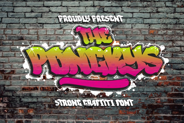 The Ponkys Font Download