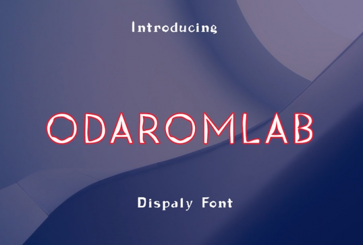 Odaromlab Font Download