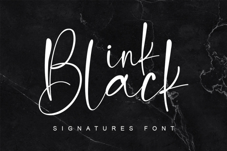 Ink Black Font Download
