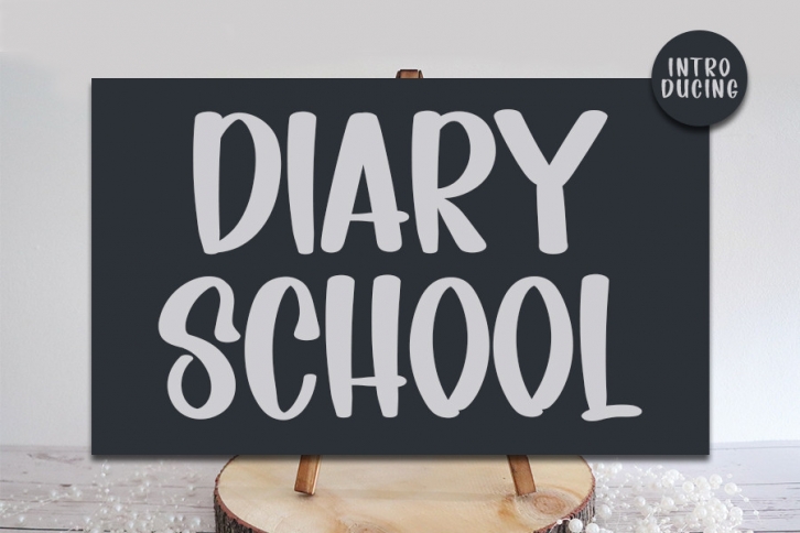 Diary School Font Download