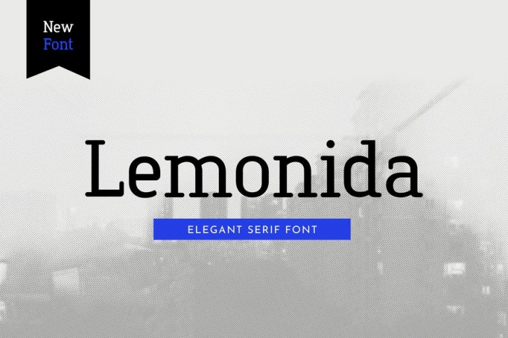 Lemonida Modern Serif Font Font Download