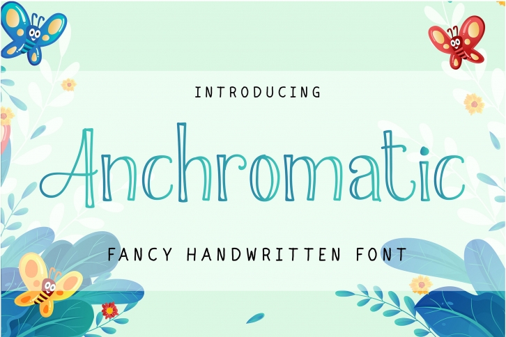 Anchromatic Font Download