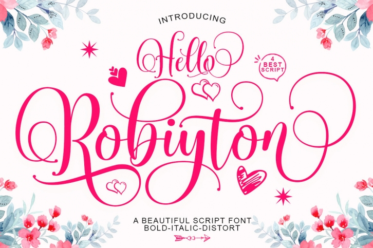 Hello Robiyton Font Download