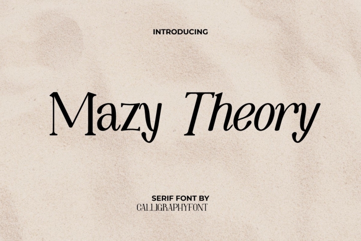 Mazy Theory Font Download