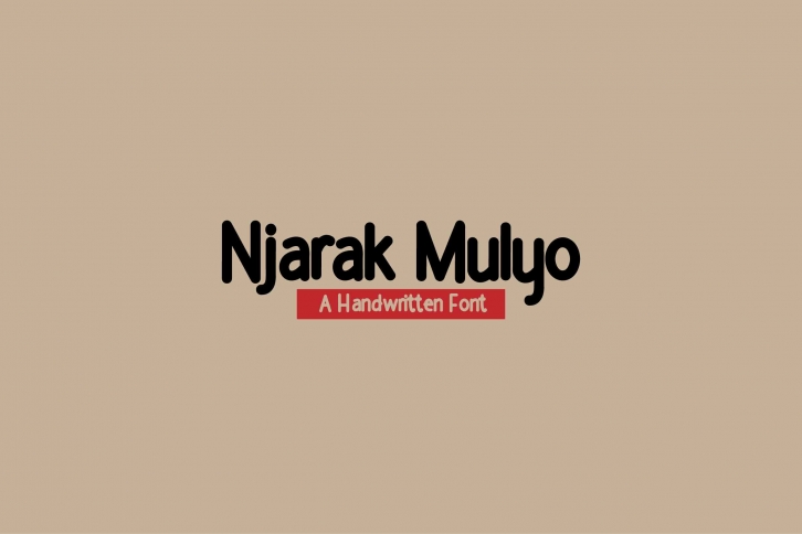 Njarak Mulyo Font Download