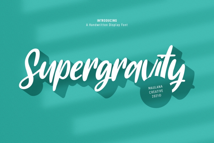 Supergravity Font Download