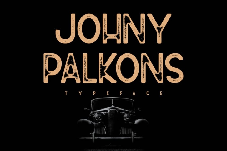 Johny Palkons - Vintage Typeface Font Download