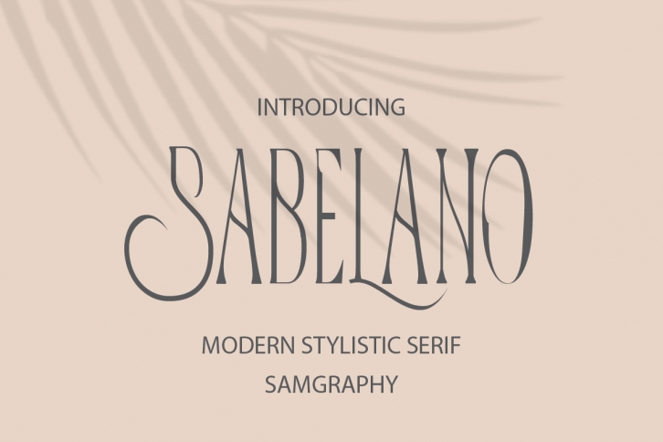 Sabelano Font Download