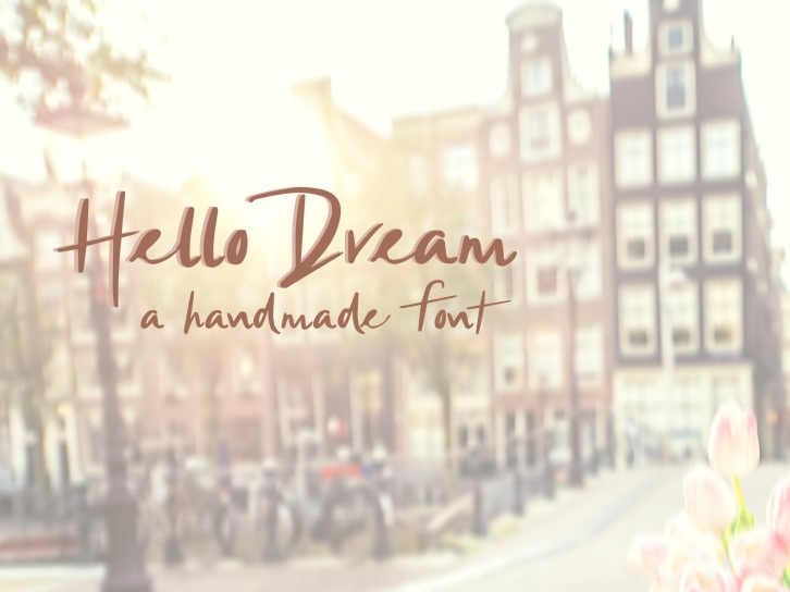 Hello Dream Handwritten Font Download